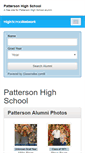 Mobile Screenshot of pattersonhighschool.org